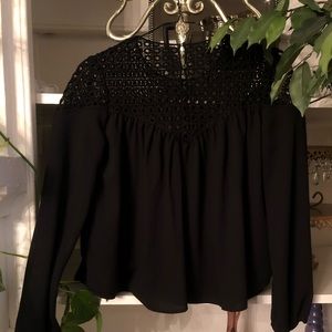 Collective Connections Black Blouse